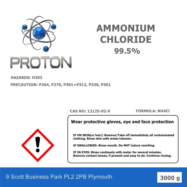 Ammonium Chloride 99.5%.